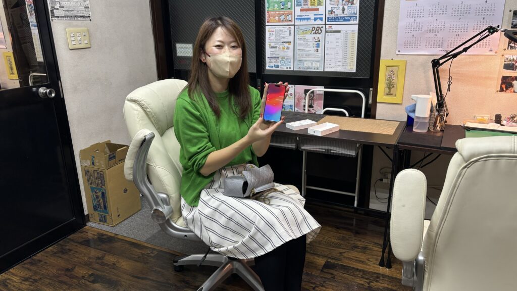 iPhone 15 Proをお持ちいただいたお客様