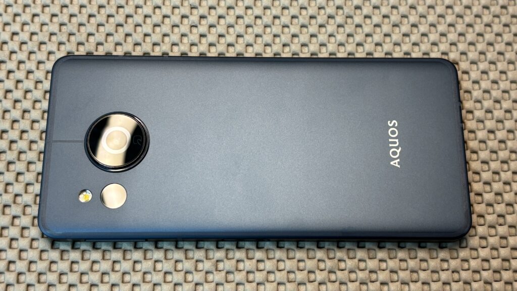 AQUOS sense8 ガラスコーティング後