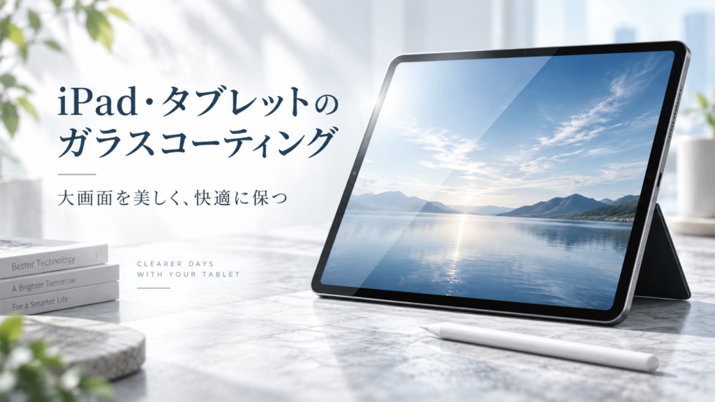 iPad・タブレットのガラスコーティング