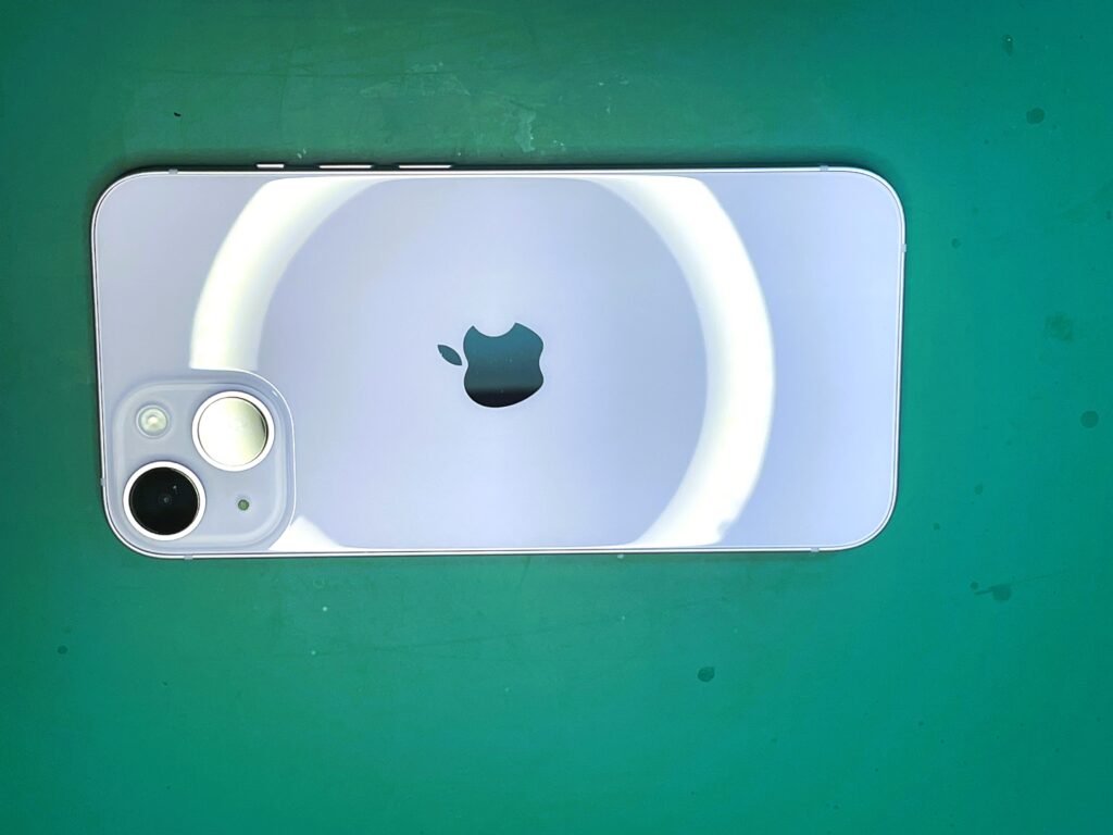 iPhone 14 ガラスコーティング施工例 背面