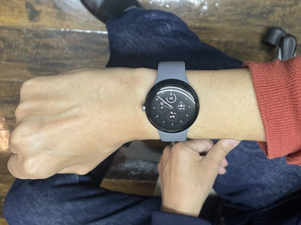 ガラスコーティングしたGoogle Pixel Watch