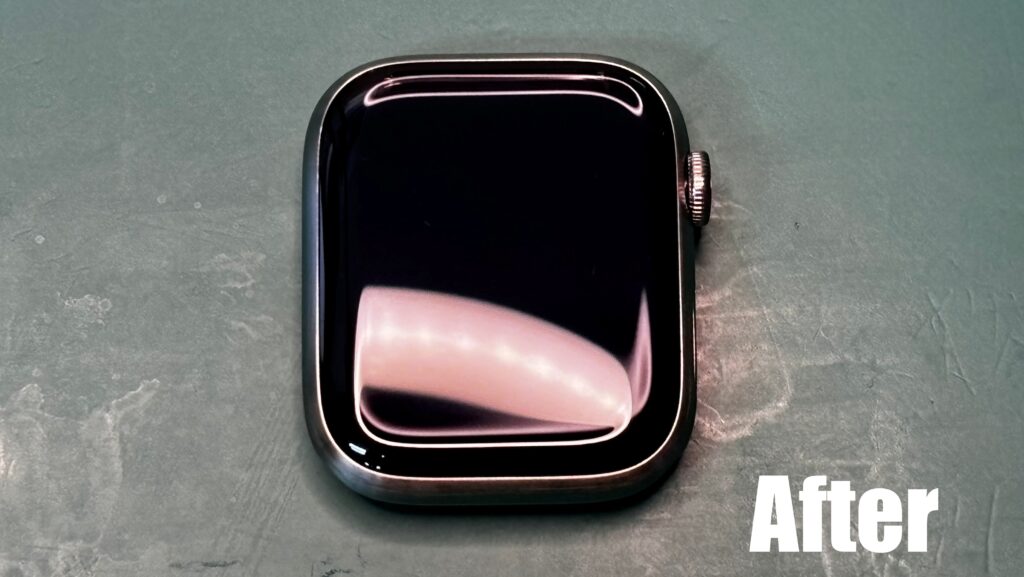 Apple Watch Series 7 ガラスコーティング施工前