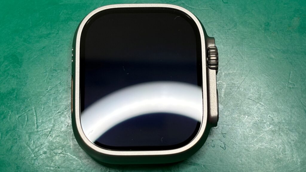 初めて使用するApple Watch Ultra 3のガラスコーティング施工例